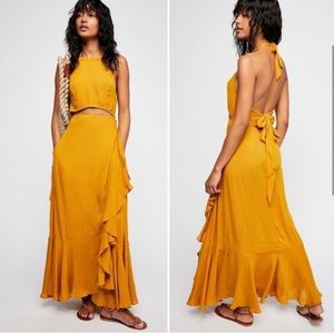 Free People Bring on the Heat Maxi Dress